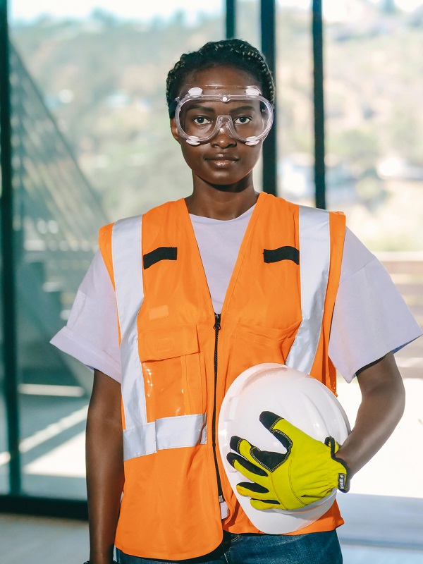Construction Lady